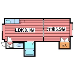 第26森宅建マンションの物件間取画像